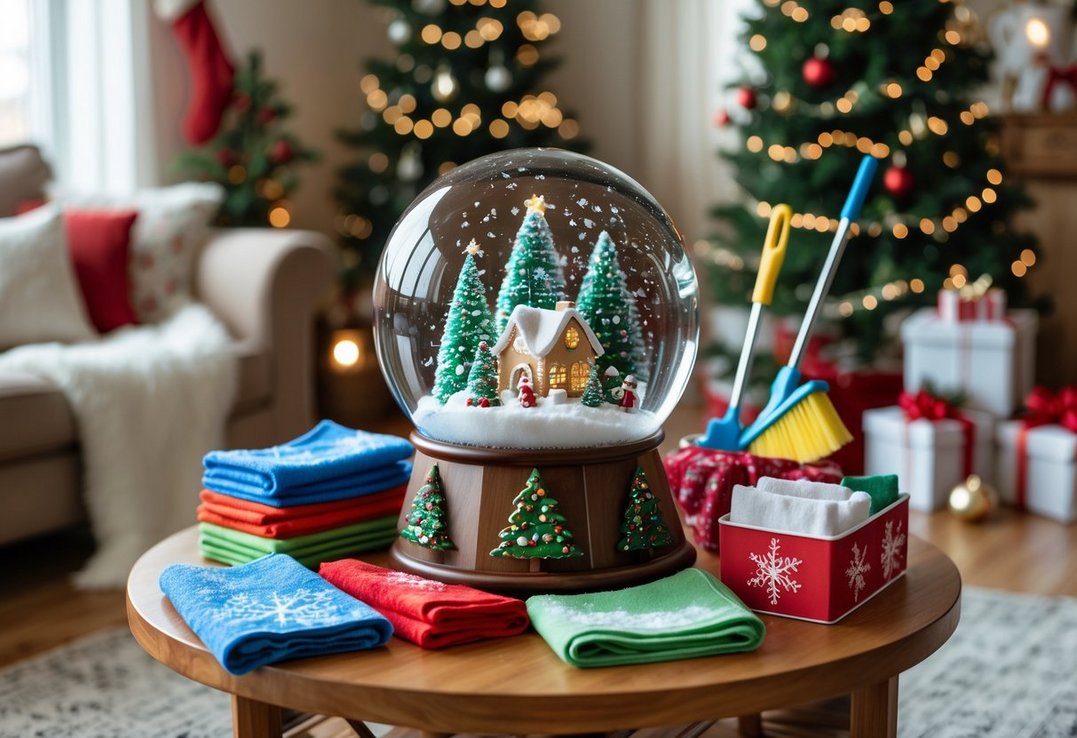 Sådan gør du juleoprydningen nemmere med julens snekugle som inspiration